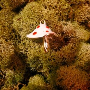 Colorful Mushroom Pendant